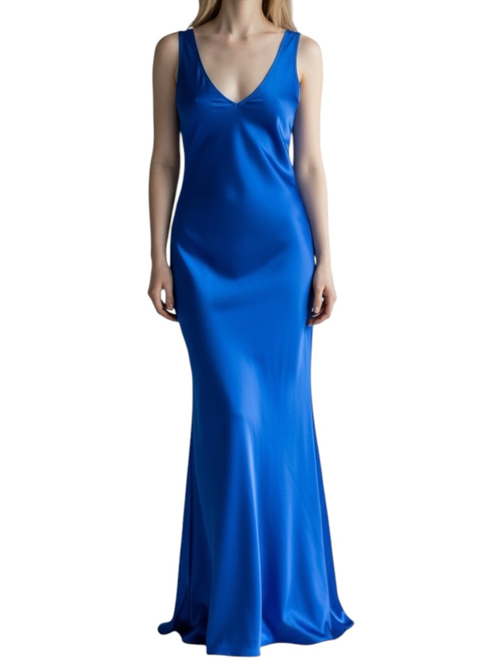Bardo Collective Silk Satin Maxi Slip Dress